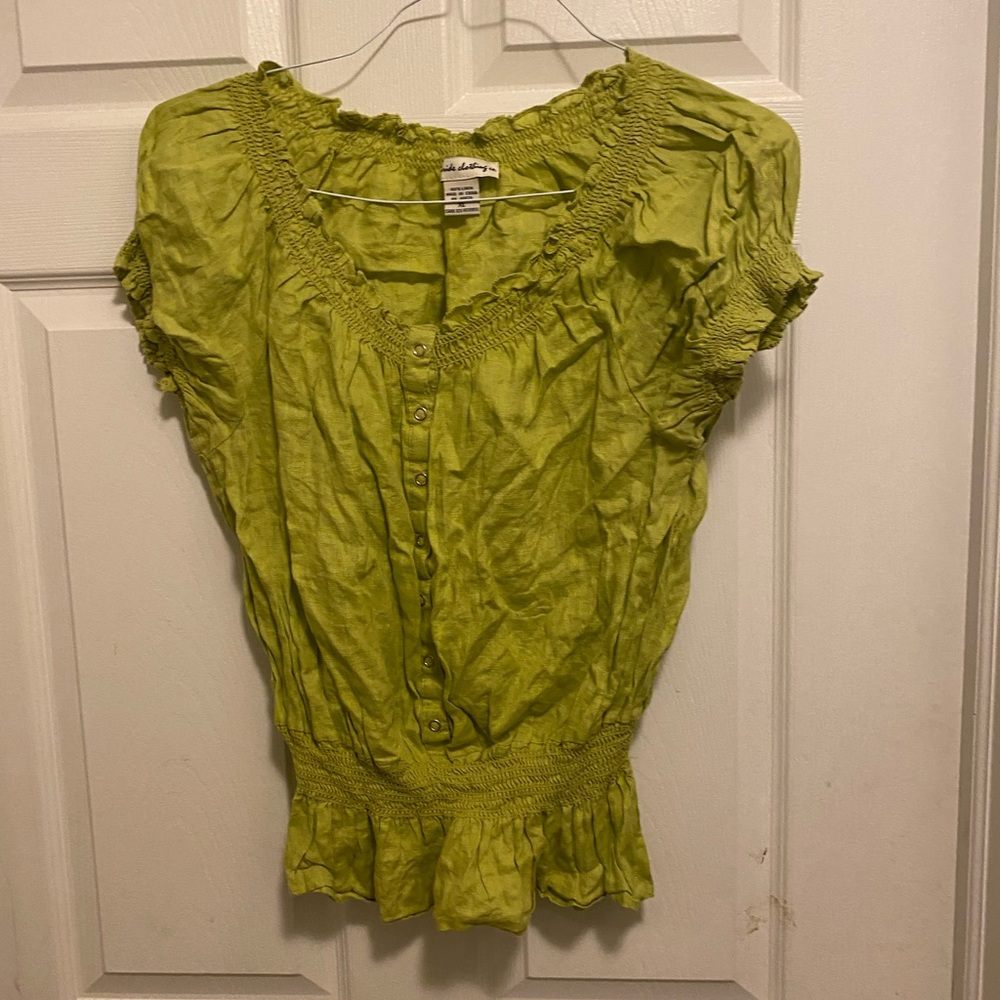 Green cute shirt